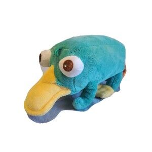Disney Store Phineas & Ferb Perry the Platypus Chacter Plush Stuffed Animal Toy